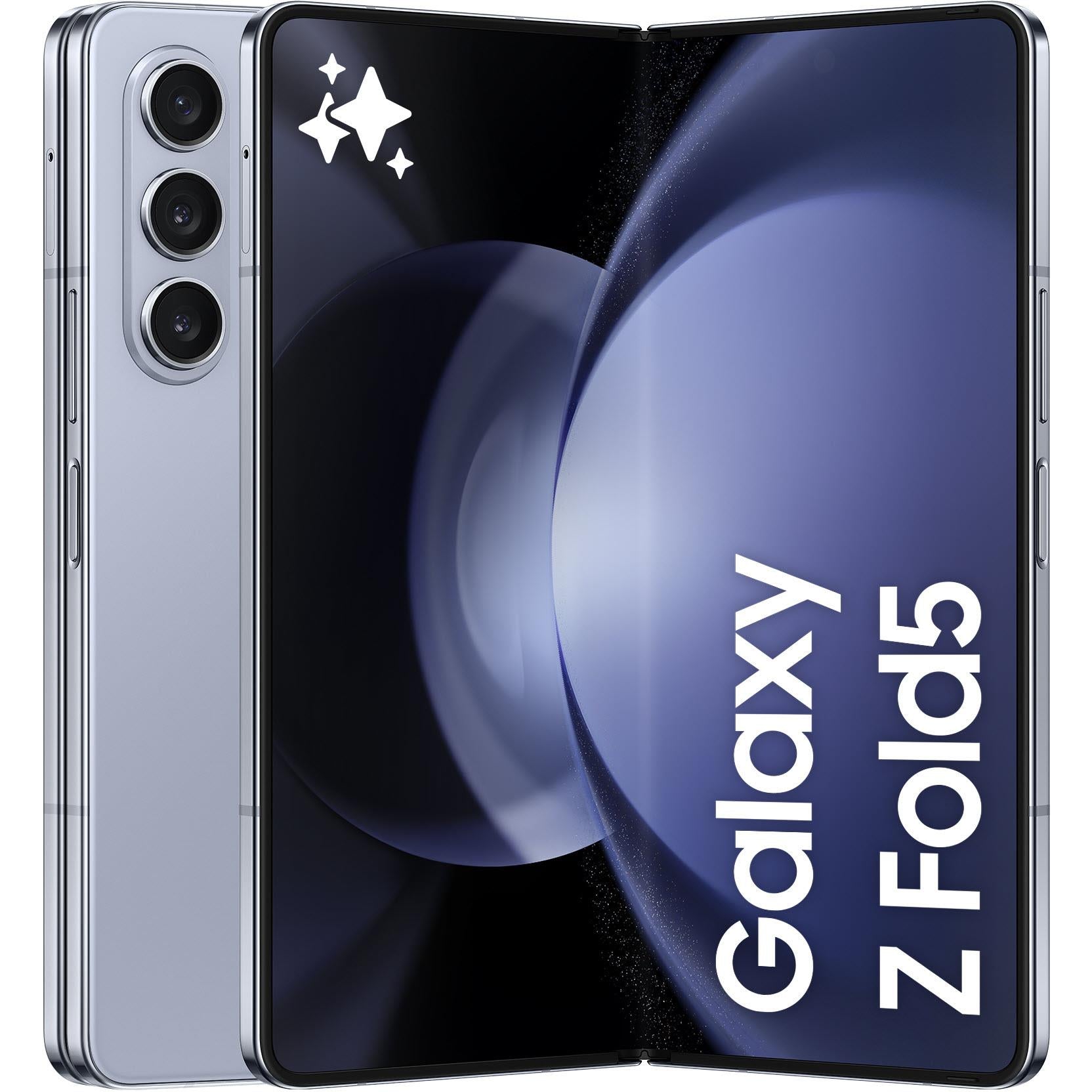 Samsung Galaxy Z Fold5 5G 256GB (Icy Blue) - JB Hi-Fi