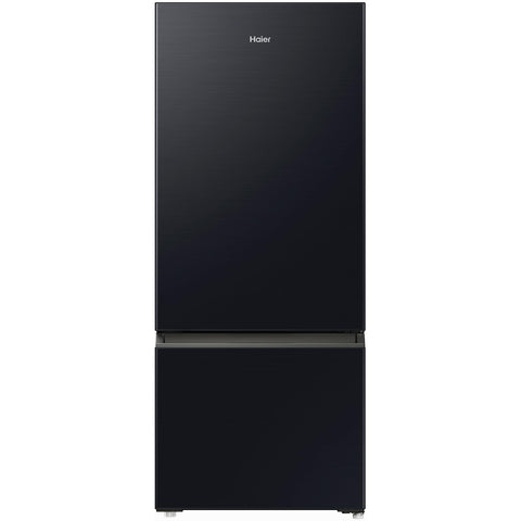 Haier HRF420BC 433L Bottom Mount Fridge (Black)