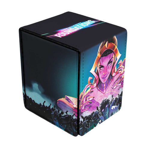 Ultra Pro: UP38633 Foundations Alcove Flip Deck Box for Magic: The Gathering Cards