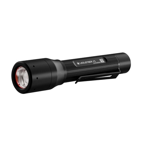 Ledlenser P5 Flashlight 200lm 170m 8h 1xAA Battery IP54 with Pocket Clip