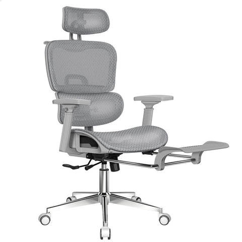 ALFORDSON Ergonomic Office Chair Mesh Executive Computer Seat (Grey)