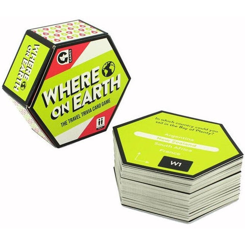 Ginger Fox Hex Games - Where On Earth? Game