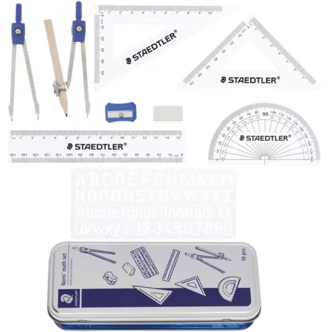 Staedtler Noris 557 Maths Set [10-Pieces]
