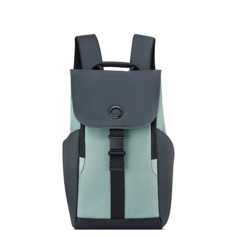 Delsey Securflap 15.6" Laptop Backpack Sage Green