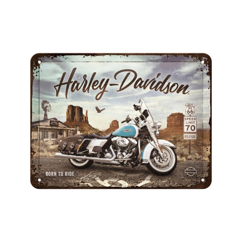 Nostalgic-Art 15x20cm Small Wall Sign Plaque Harley-Davidson