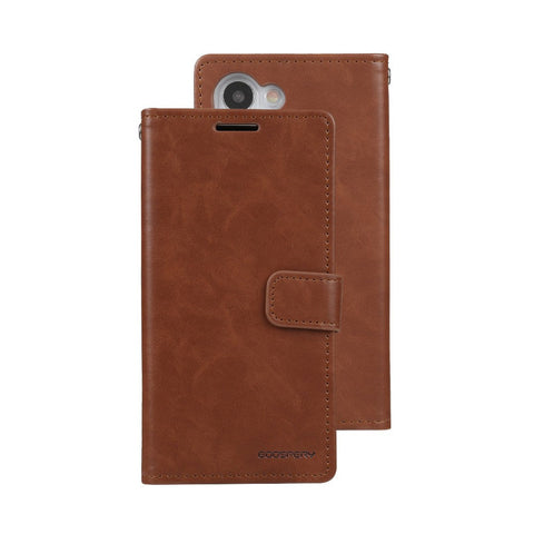 Goospery Bluemoon Diary for Galaxy S23 Plus - Brown