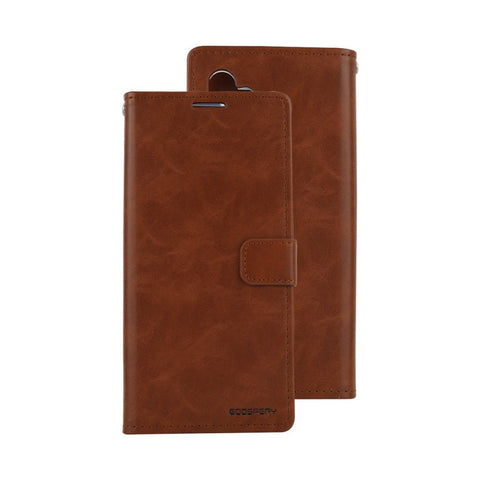 Goospery Bluemoon Diary for Samsung Galaxy A34 5G - Brown