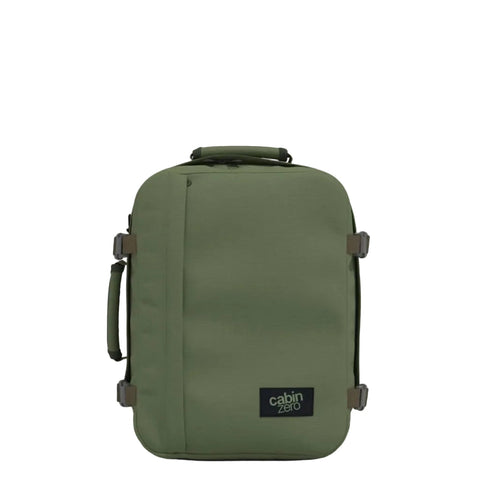CabinZero Classic 28L Lightweight 0.6kg Carry On Backpack - Georgian Khaki