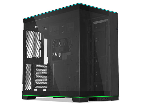 Lian Li O11 Dynamic EVO RGB Tempered Glass Mid-Tower Case - Black