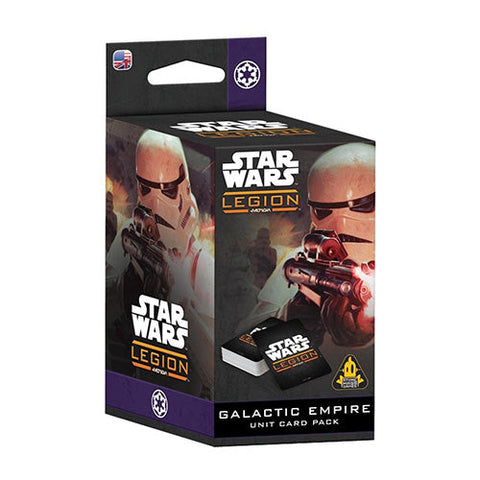 Atomic Mass Games Star Wars Legion Galactic Empire Unit Card Pack