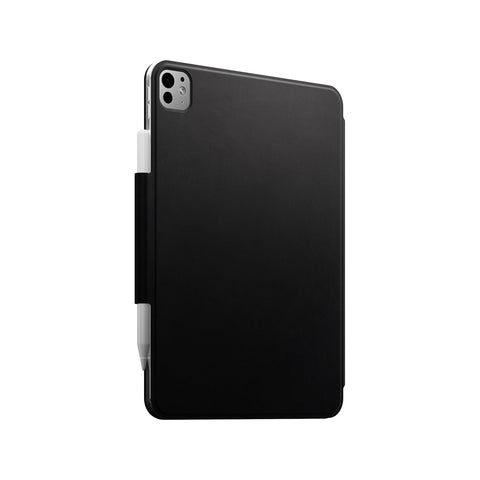 NOMAD Leather Folio iPad Pro 11 (M4) Case - Black