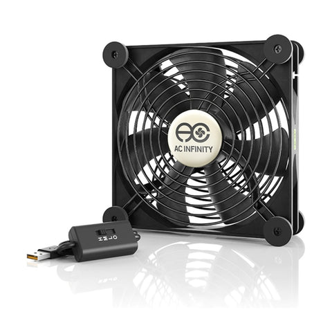 AC Infinity Multifan S4 57 CFM Spot Cooler USB Powered Quiet Fan 140mm