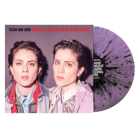 Tonight Were In The Dark Seeing Colours (Purple Black Splatter Vinyl)