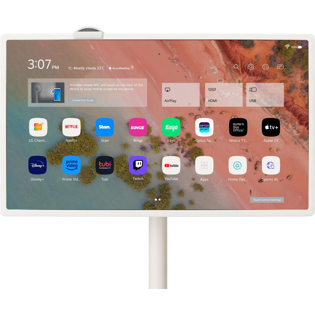 LG 27" StanbyME Portable FHD Smart Touch Screen JB HiFi