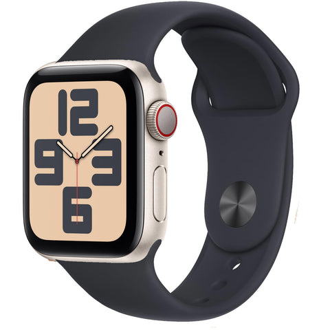 Apple Watch SE 40mm Starlight Aluminium Case GPS + Cellular [2023] [~Refurbished]