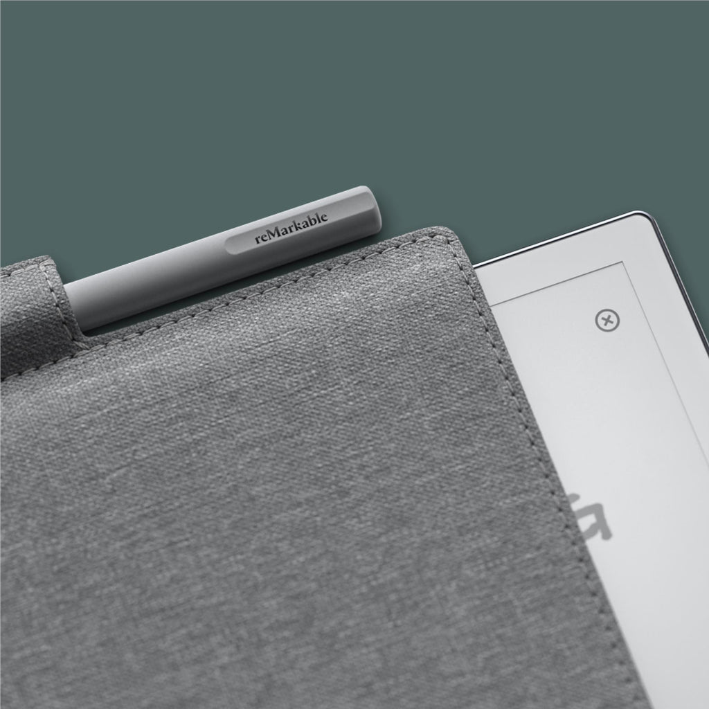 reMarkable Polymer Weave Folio for reMarkable 2 Paper Tablet (Grey) JB HiFi