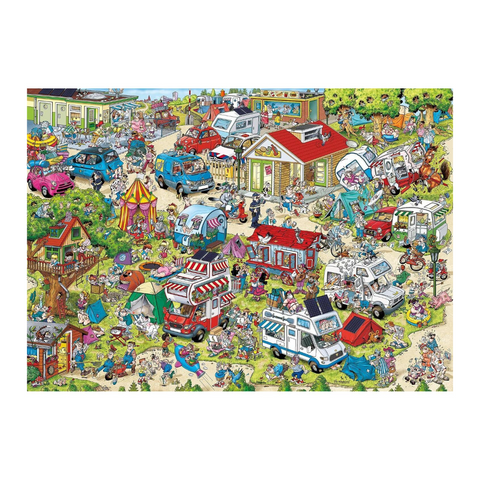 Ravensburger 1000pc Holiday Resort 1 The Campsite Puzzle