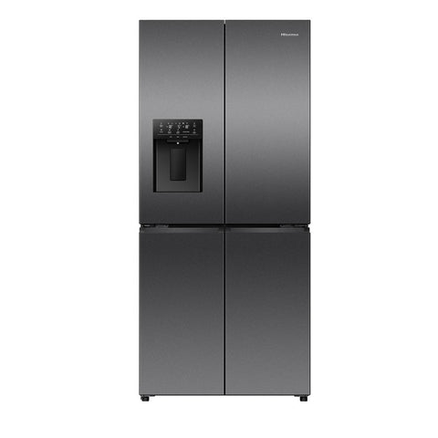 Hisense HRCD483TBW 483L French Door Fridge (Black Steel)