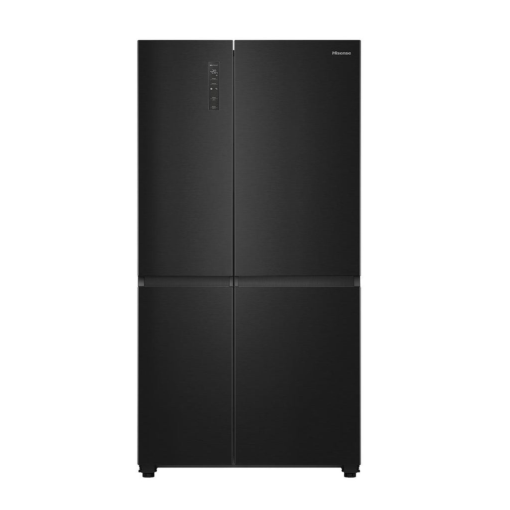 Hisense HRSBS652B 652L Side by Side Fridge (Black) JB HiFi