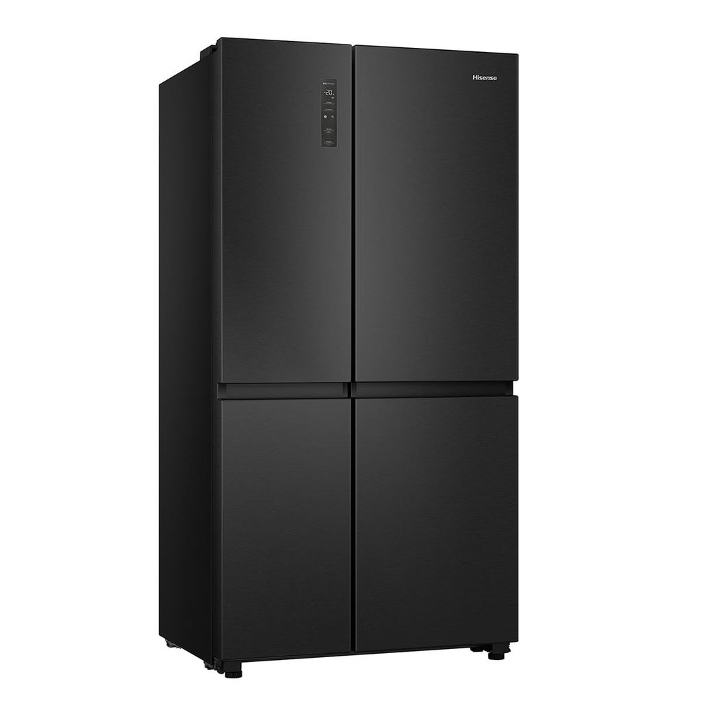 Hisense HRSBS652B 652L Side by Side Fridge (Black) JB HiFi