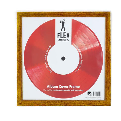 Flea Market - LP Record Frame (Antique Brass)