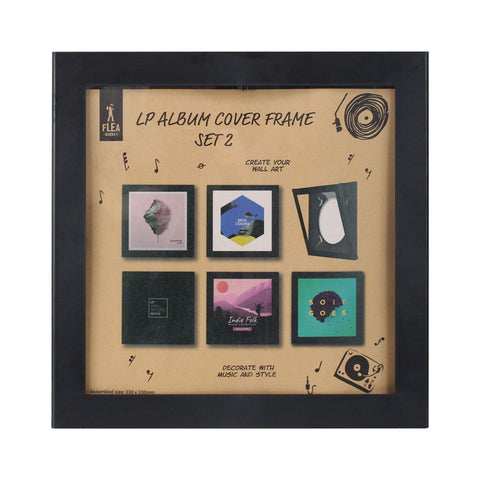 Flea Market - Single LP Vinyl Wall Frame (Black)