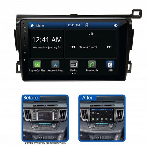 Aerpro AMATO5 9" Multimedia Receiver for Toyota RAV4 2013-2017