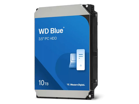 WD Blue 10TB 7200RPM WD100EAGZ SATA 6GB/s 3.5" Desktop Hard Drive