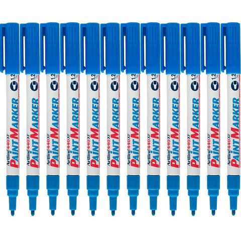Artline 440XF Box 12 Paint Marker Bullet Tip 1.2mm (Blue)