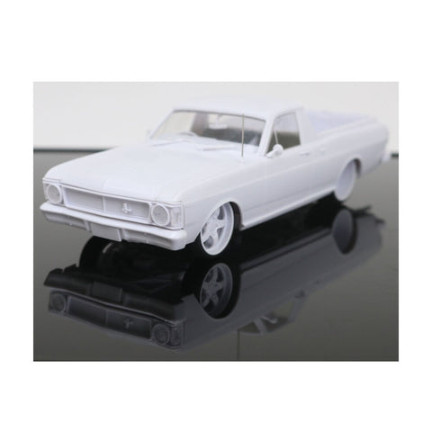 DDA 1:24 Scale Ford XW Ute Slammed 351 Engine With Standard Bonnet Plastic Kit
