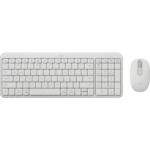 Logitech  MK250 Bluetooth Keyboard and Mouse Combo (White)