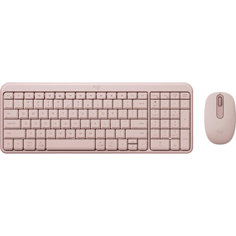 Logitech  MK250 Bluetooth Keyboard and Mouse Combo (Rose)