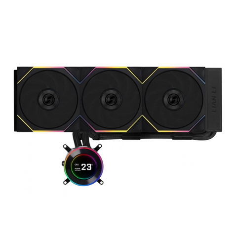Lian Li HydroShift II LCD-C 360TL 360mm AIO Liquid CPU Cooler - Black