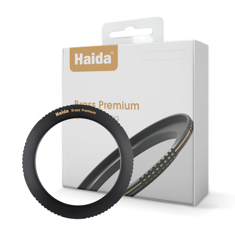 Haida Brass Premium 77-82mm Step-Up Ring