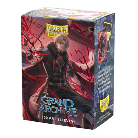 Arcane Tinmen Dragon Shield 100ct Matte Dual Art Grand Archive Dante Hemomancer Sleeves