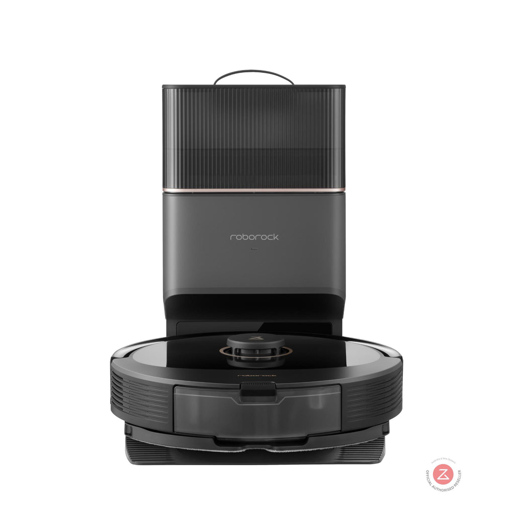 Roborock Q8 Max+ Robotic Vacuum and Mop with Autoempty (Black) JB HiFi