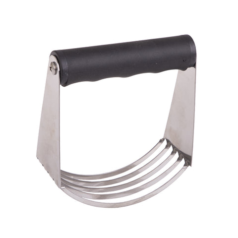 Appetito Stainless Steel Deluxe Pastry Blender with Soft Grip