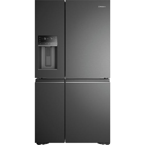 Westinghouse WQE6170BB 609L Quad Door Fridge (Matte Black)