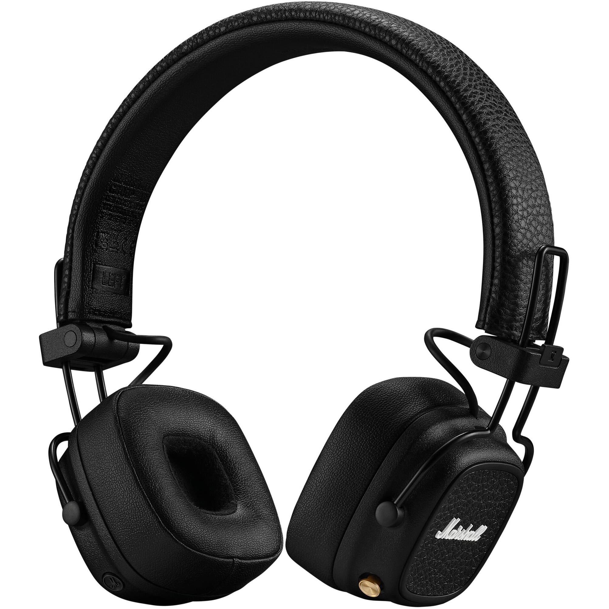 Marshall MAJOR V Wireless On-Ear Bluetooth Headphones (Black) JB