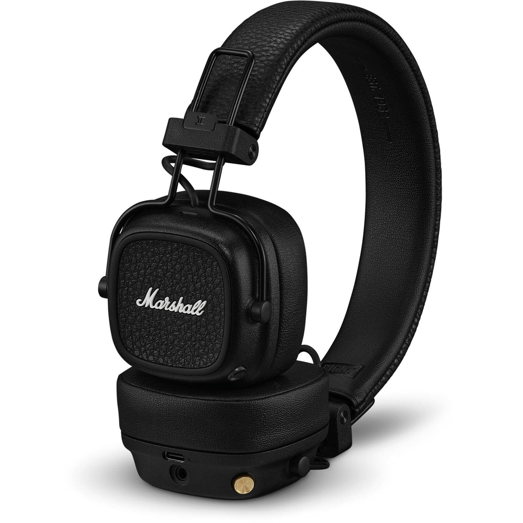 Marshall MAJOR V Wireless OnEar Bluetooth Headphones (Black) JB HiFi