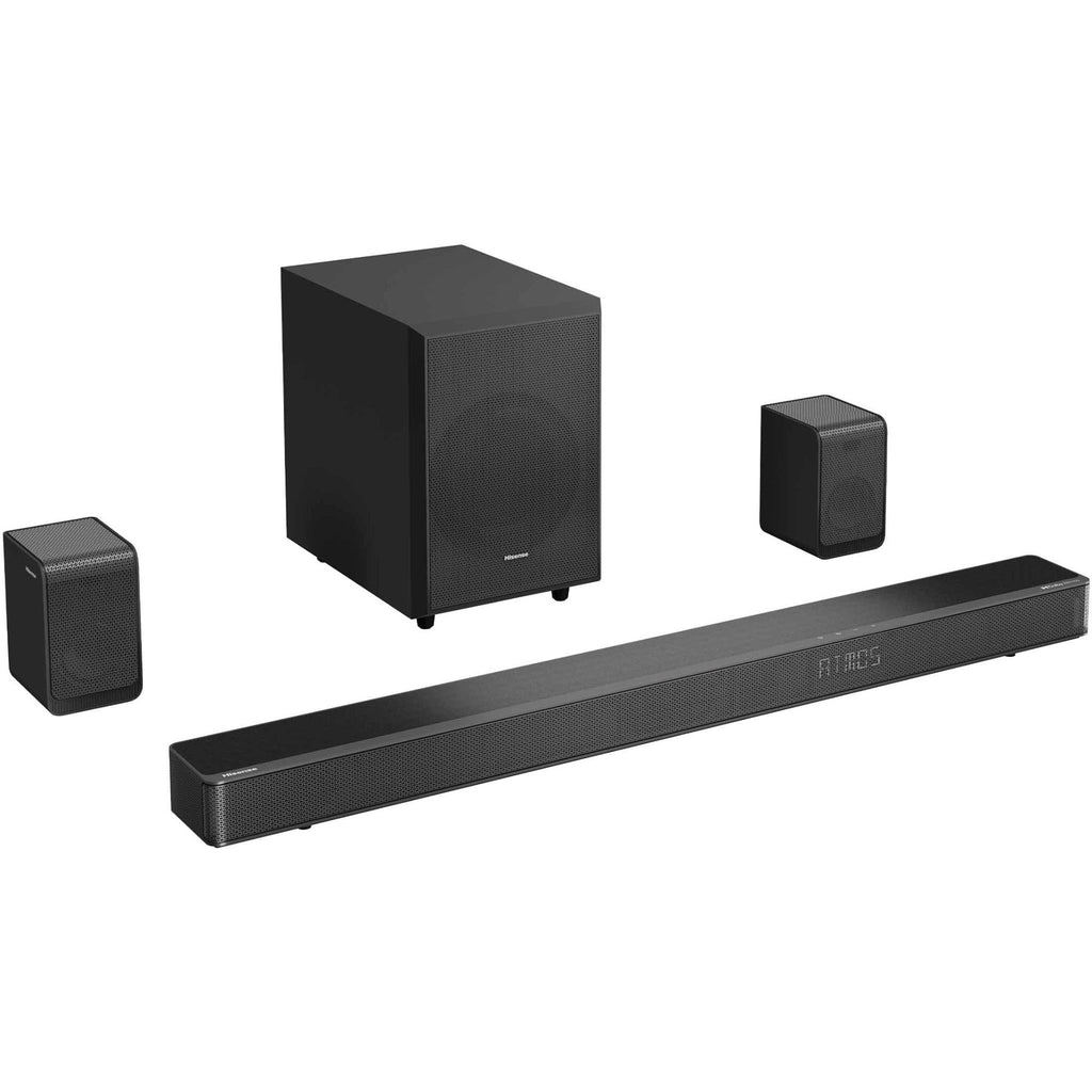 Hisense AX5120G 5.1.2 Ch Dolby Atmos Soundbar w/ Wireless Subwoofer and