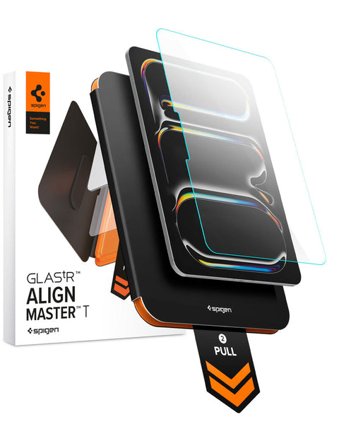 Spigen Apple iPad Pro 11 M5/M4 (2025/2024) AlignMaster T 1PC Glass Screen Protector (Clear)