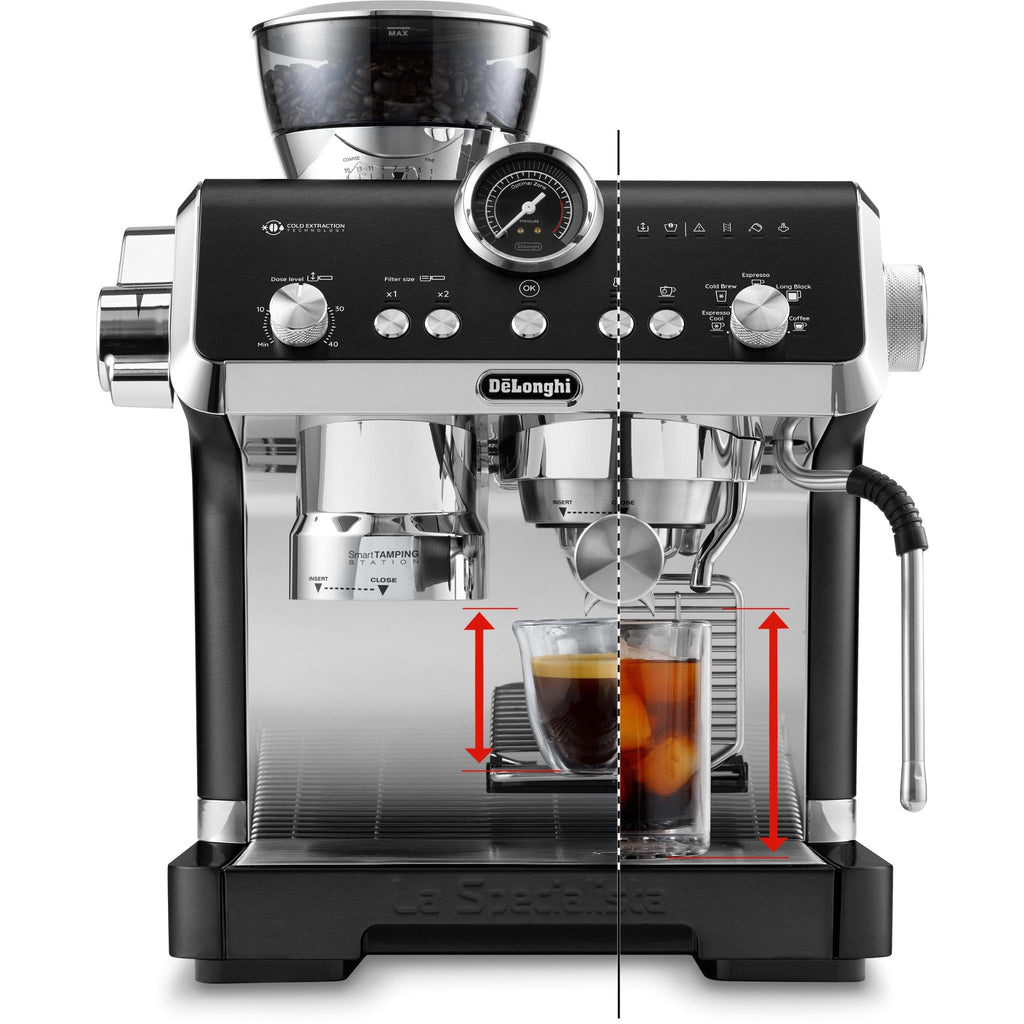 De'Longhi EC9555.M La Specialista Opera Manual Espresso Machine (Black