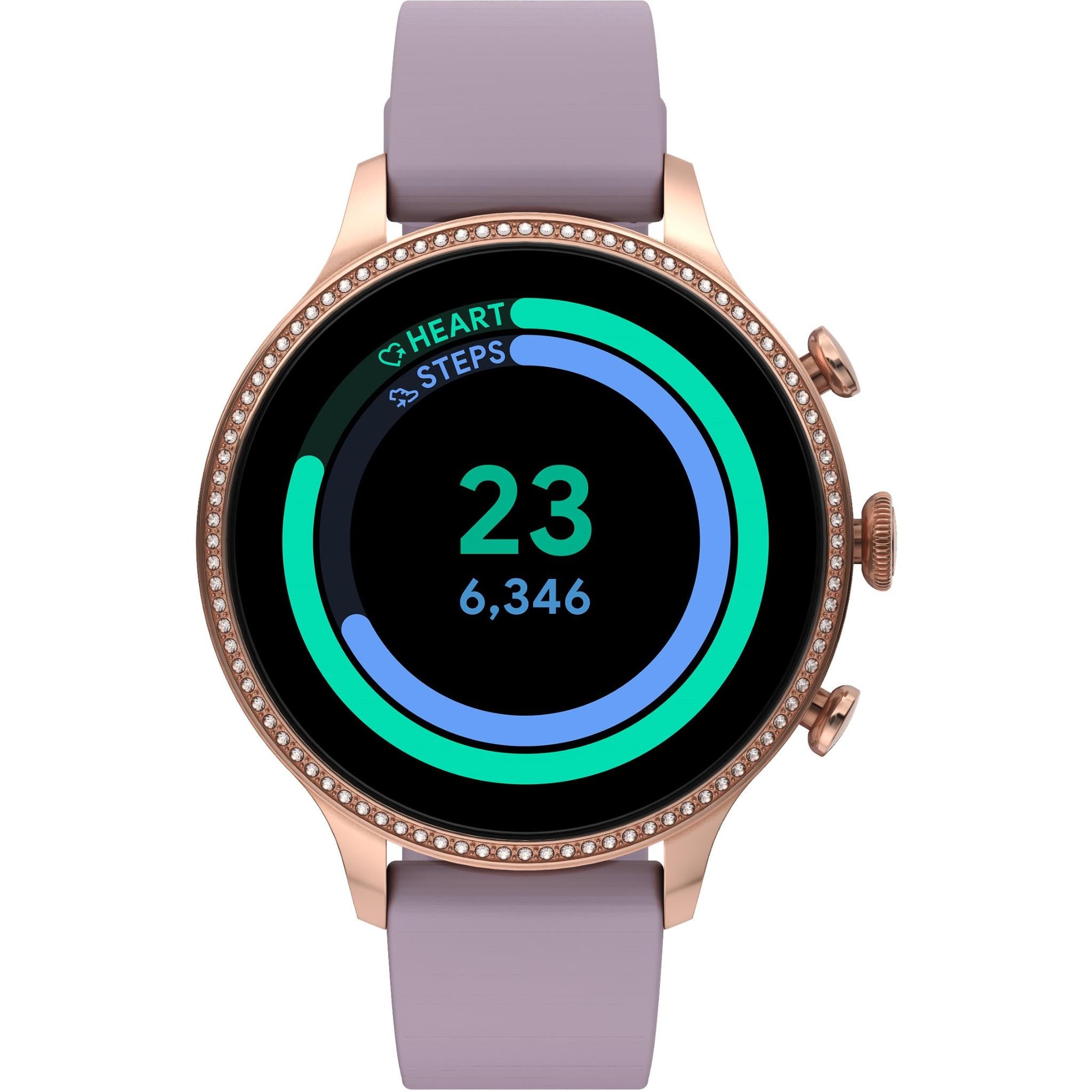 Fossil Gen Smartwatch FTW6080 (Purple Silicone) JB Hi-Fi