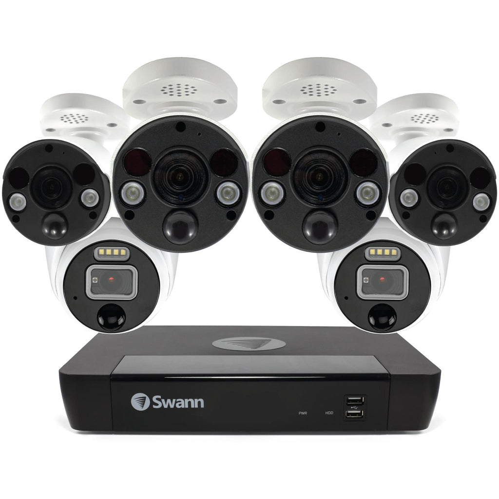 Swann6 Camera 8 Channel 6K 12MP Mega HD Professional NVR Security