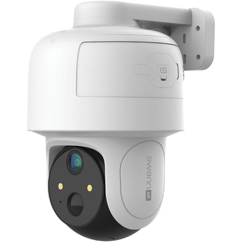 Swann 4K Pan & Tilt Security Camera Solar with Solar Panel