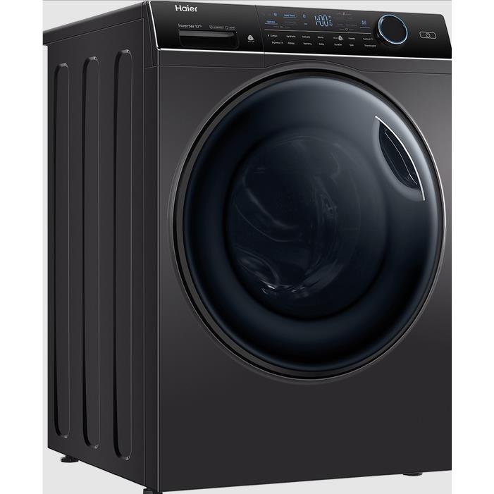 Haier HWF10ANB1 10kg Front Loader Washer (Dark) JB HiFi