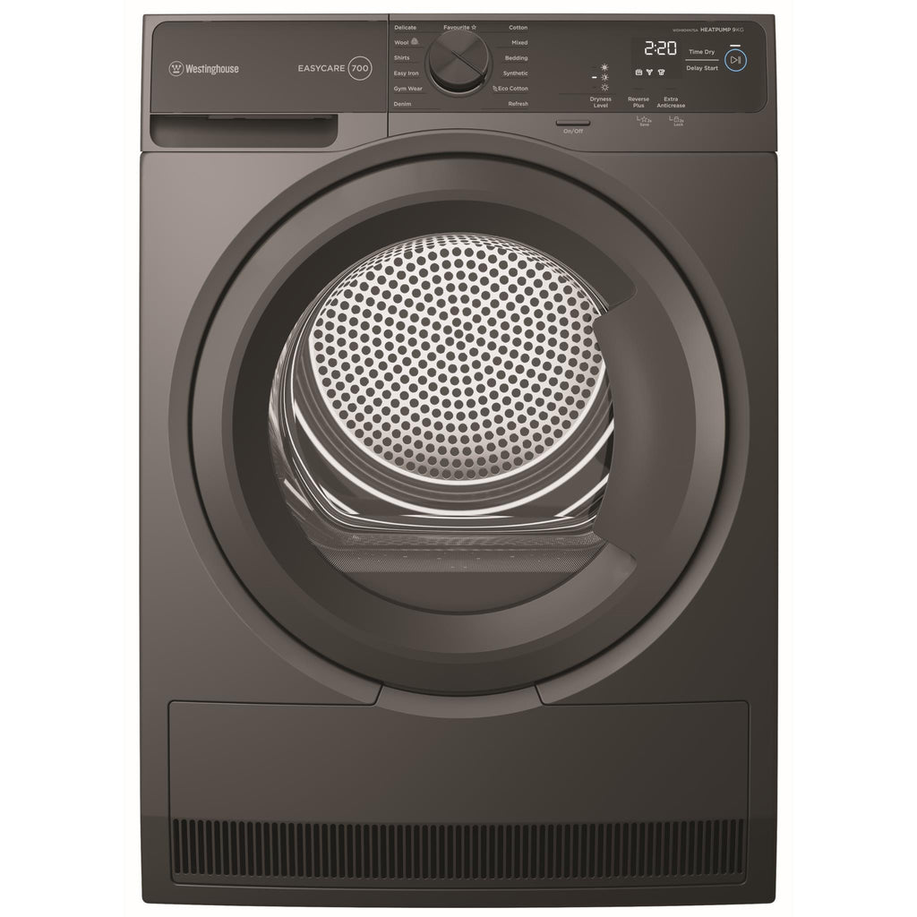 Westinghouse WDH904N7SA 9kg EasyCare 700 series heat pump dryer. JB HiFi