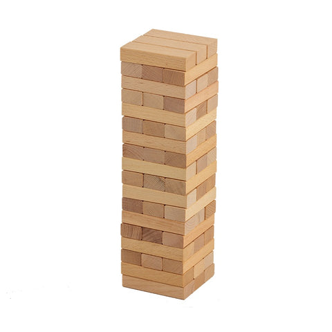 Jenjo Games 54 Piece Mini Jenjo Outdoor Wooden Block Game 27cm