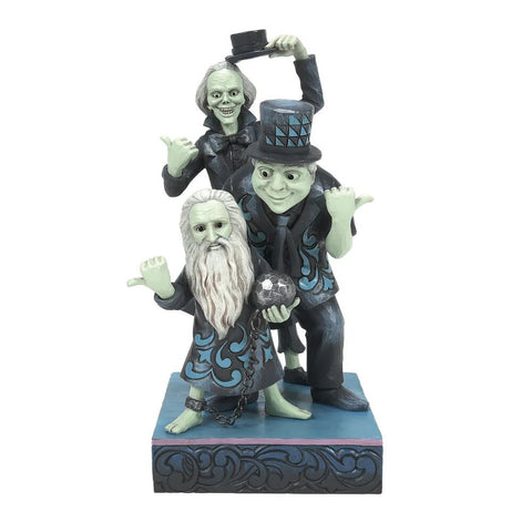 Jim Shore Disney Traditions - Haunted Mansion - Hitchhiking Ghosts Figurine